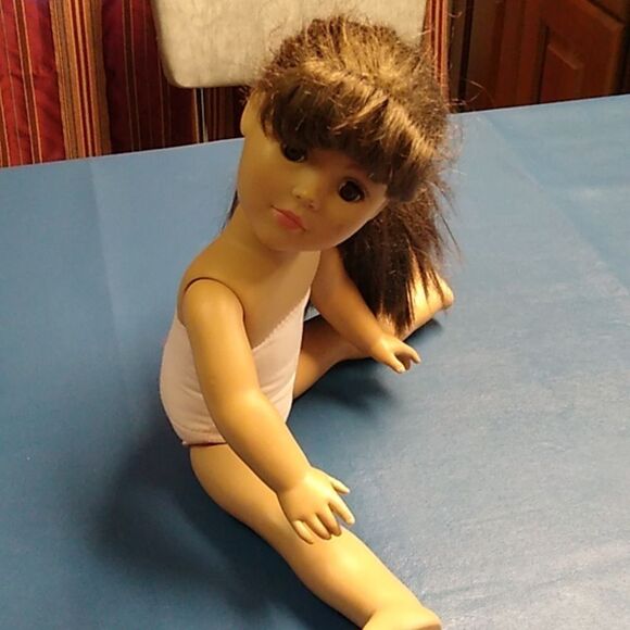 Vintage Doll with Pink Top & Denim Skirt Outfit Alexander Doll - Picture 6 of 8